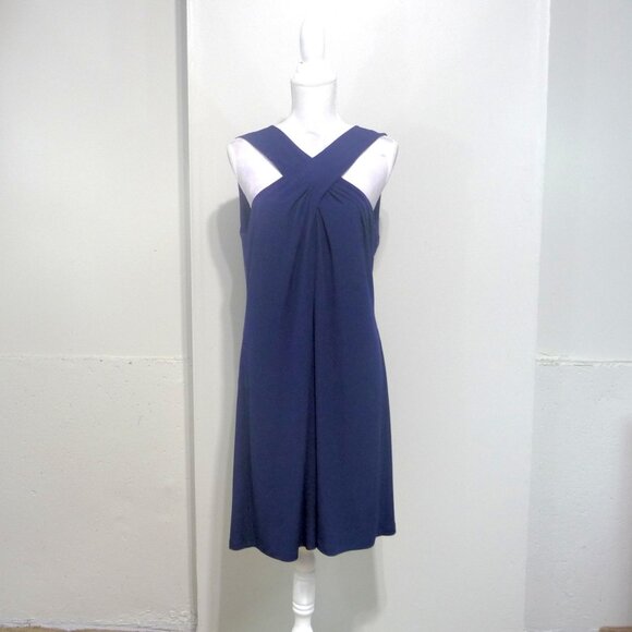 MICHAEL MICHAEL KORS NAVY BLUE DRESS XL - Picture 2 of 7